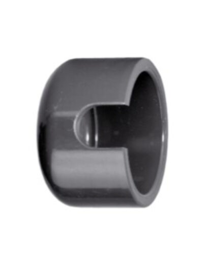 End cap with slot
