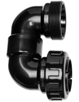 Solar-rapid® PREMIUM: 180° x 50 Ø U-connector